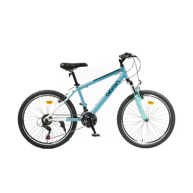 Juniorský bicykel Olpran Helix ALU 24" - model 2026 - modrá/bíela/zelená - modrá/bíela/zelená