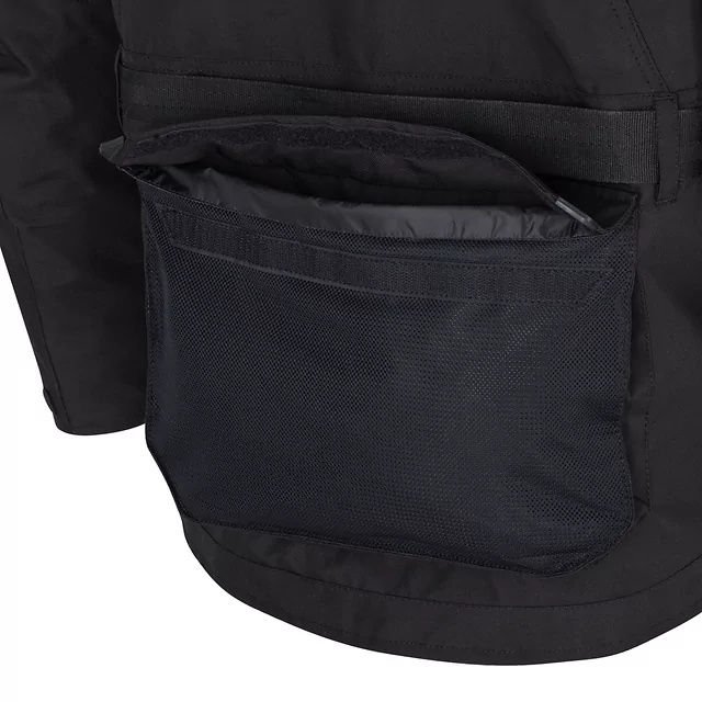 Moto bunda W-TEC Warao - čierna-fluo