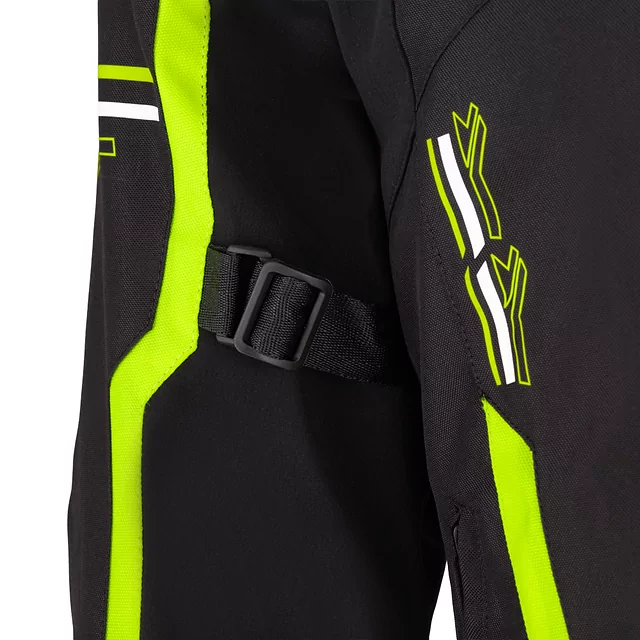 Moto bunda W-TEC Tonkawo - čierna-fluo