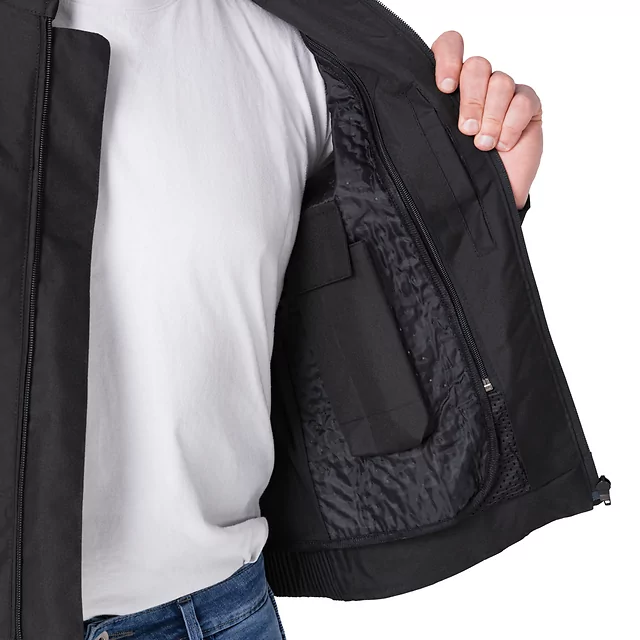 Moto bunda W-TEC Tonkawo - čierna-fluo