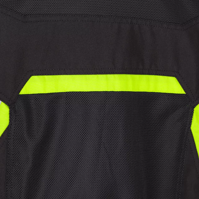 Letná moto bunda W-TEC Timuco - čierna-fluo