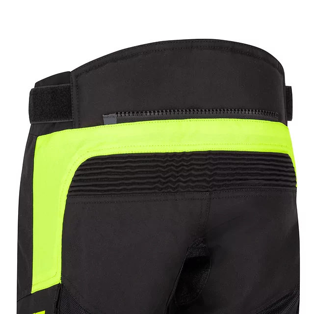Detské rastúce moto nohavice W-TEC Pinapoco - čierna-fluo