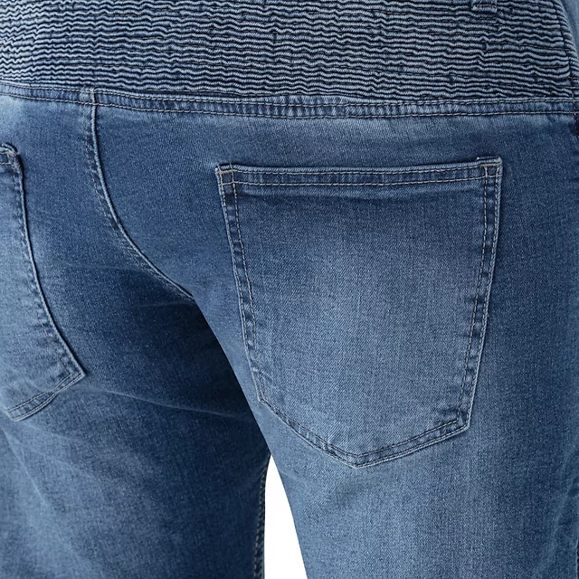 Pánske moto jeansy W-TEC Arikaro - modrá