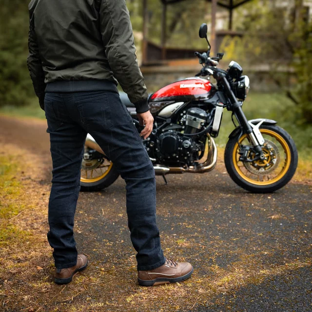Pánske moto jeansy W-TEC Arikaro - modrá