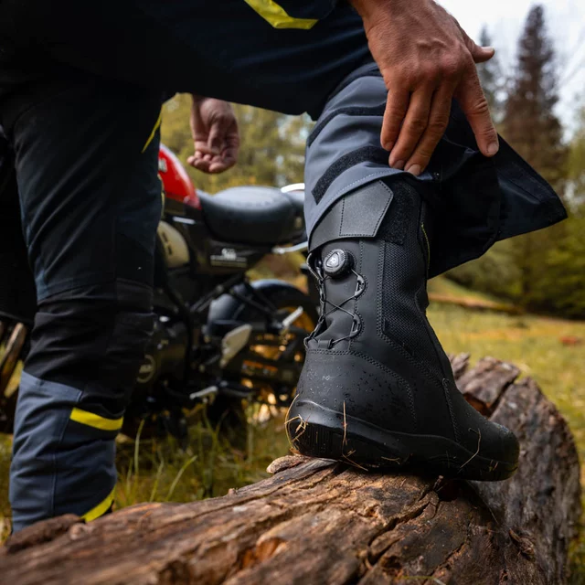 Moto topánky W-TEC Boarto - čierna