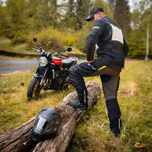 Moto topánky W-TEC Tixten - čierna