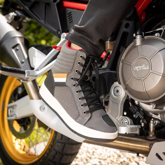 Moto topánky W-TEC Sueden - šedá