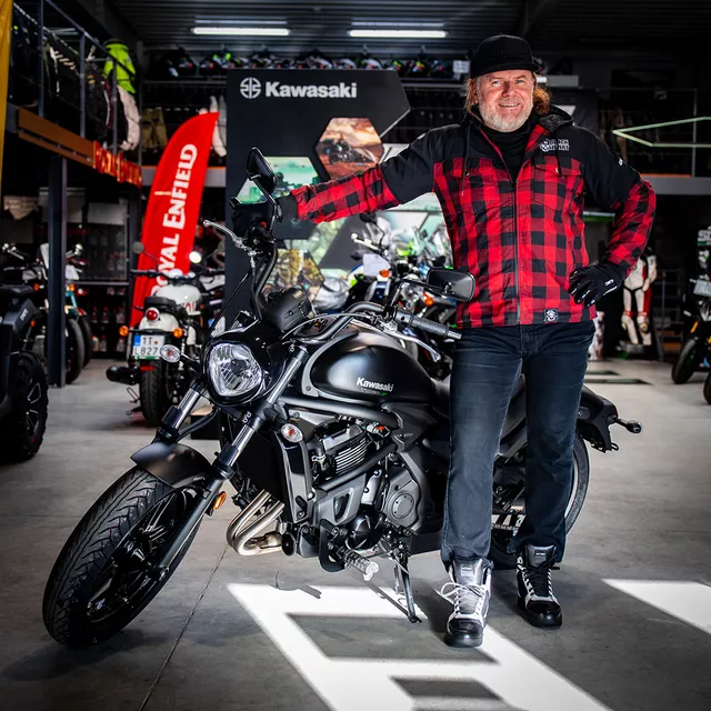 Softshellová moto bunda W-TEC Black Heart Rozzer