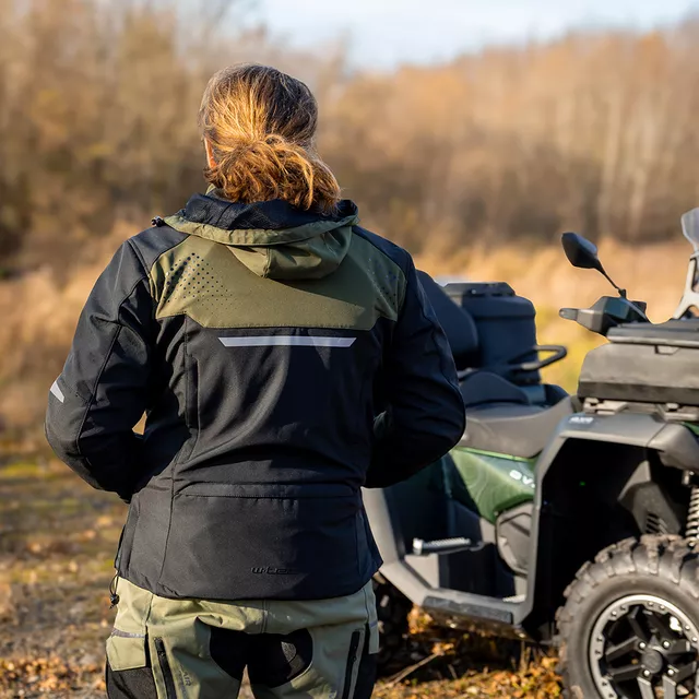 Pánska softshellová moto bunda W-TEC Annorack - čierna
