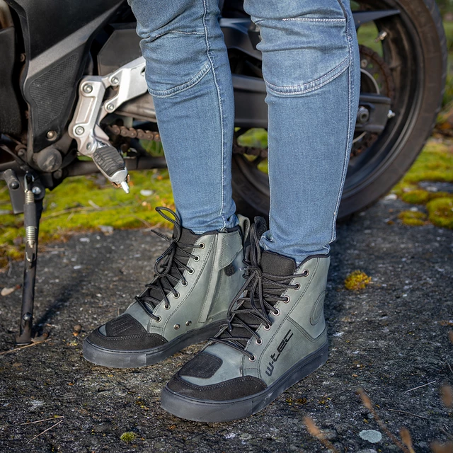 Moto topánky W-TEC Sevendee - čierna