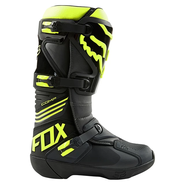 Motokrosové topánky FOX Comp Black Yellow