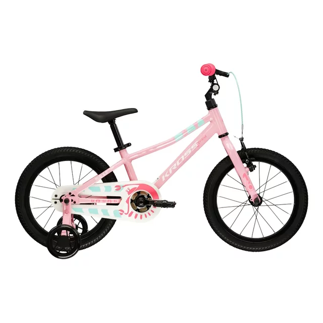 Detský bicykel Kross Mini 4.0 16" - model 2026 - ružová/biela/lesk - ružová/biela/lesk