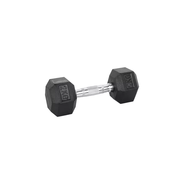 Šesťhranné činky inSPORTline Hexsteel 3-40 kg