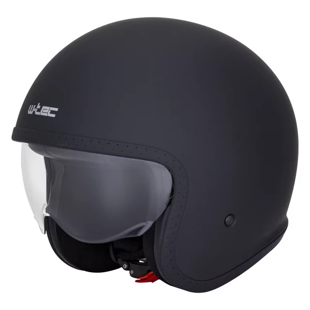 Moto prilba W-TEC Valkorne Noir - matne čierna - matne čierna