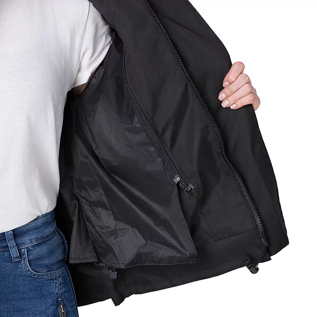 Dámska moto bunda W-TEC Radana - čierno-šedo-červená