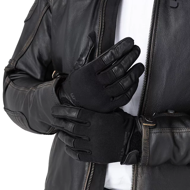 Moto rukavice W-TEC Struge - čierna