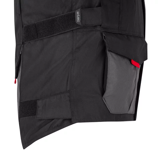 Pánska moto bunda W-TEC Xeniaq - čierno-šedá