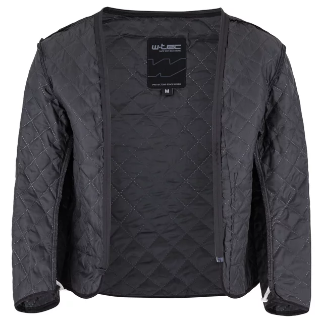 Pánska moto bunda W-TEC Xeniaq - čierno-šedá