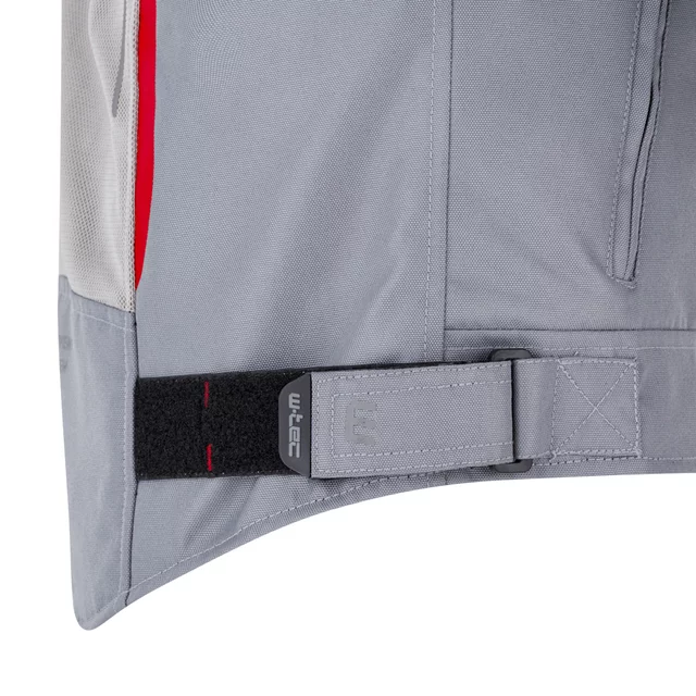 Letná pánska moto bunda W-TEC Mirelio - čierno-šedá