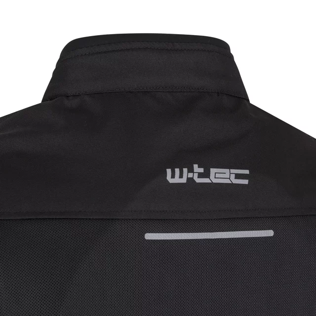 Letná pánska moto bunda W-TEC Mirelio - čierna-fluo