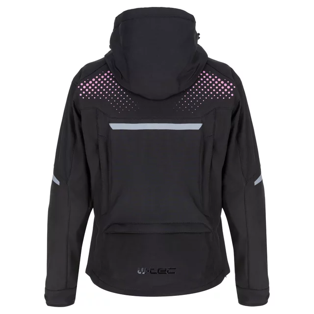 Dámska softshellová moto bunda W-TEC Annorack Lady - čierno-piesková