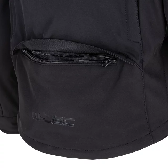 Dámska softshellová moto bunda W-TEC Annorack Lady - čierno-piesková