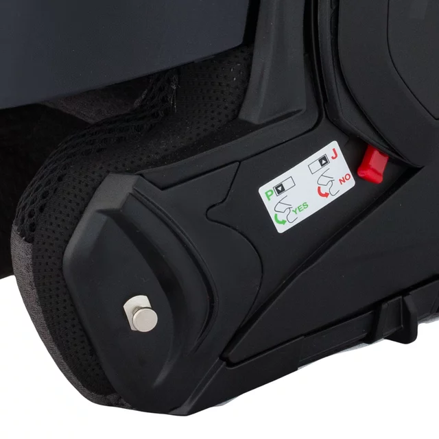 Preklápacia moto prilba W-TEC Sabron P/J - Nardo Grey