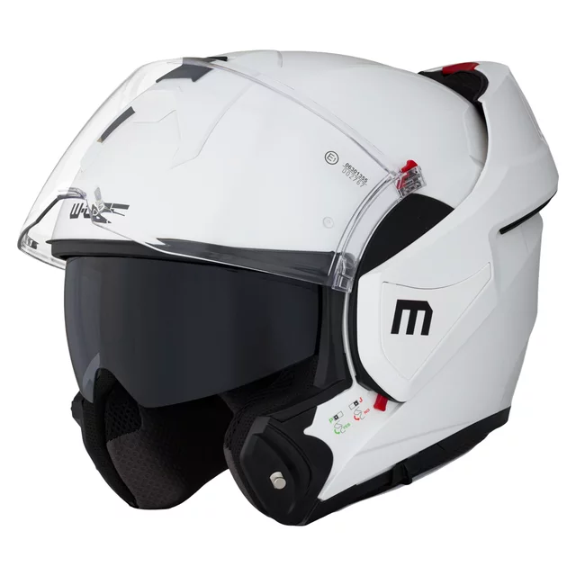 Preklápacia moto prilba W-TEC Sabron P/J - Nardo Grey