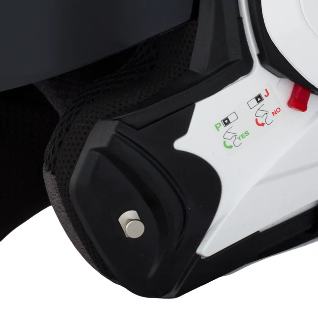 Preklápacia moto prilba W-TEC Sabron P/J - Nardo Grey
