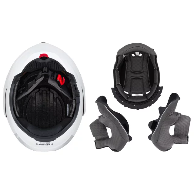 Preklápacia moto prilba W-TEC Sabron P/J - Nardo Grey