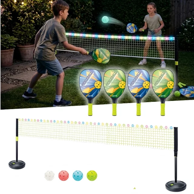 Svietiaca súprava na pickleball inSPORTline LRS400