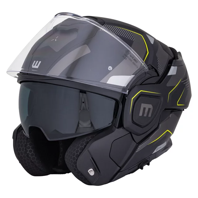 Preklápacia moto prilba W-TEC Zoroz P/J - Glossy Tricolor