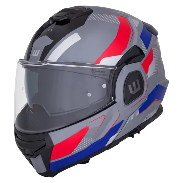 Preklápacia moto prilba W-TEC Zoroz P/J - Glossy Tricolor