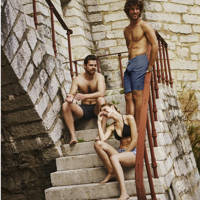 Pánske kraťasy Jobe Boardshorts 7020 - čierna