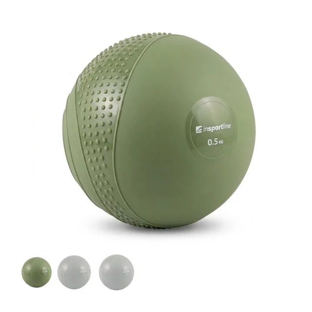 Mini medicinbal inSPORTline Sendelar 10,5cm/0,5kg