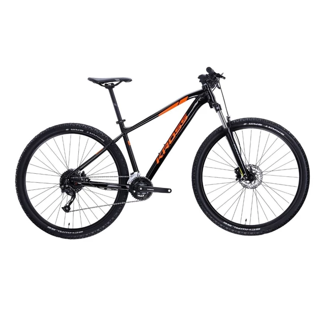 Horský bicykel Kross Level 1.0 PW GL 29" Gen 005 - čierna/oranžová - čierna/oranžová