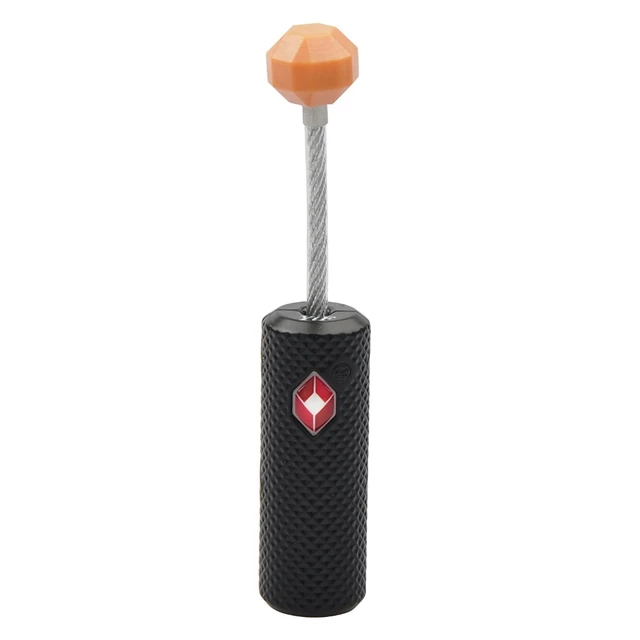 Zámok na batožinu Munkees TSA Zipper Lock - zelená