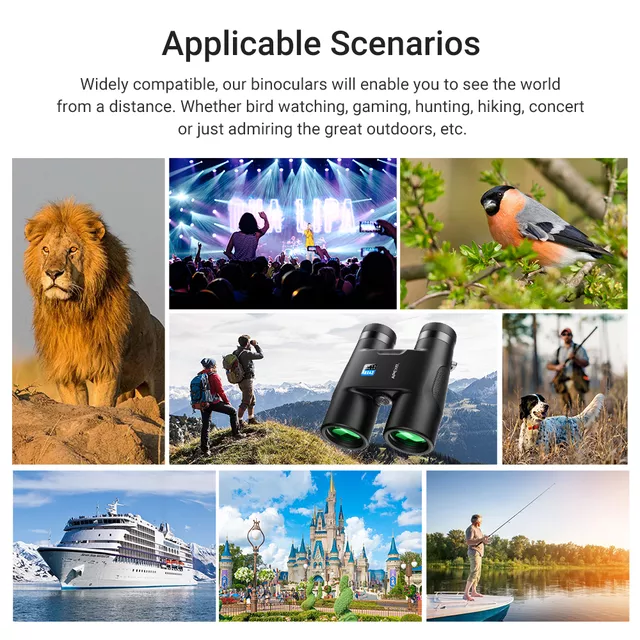 Ďalekohľad Apexel 10x42 AutoFocus