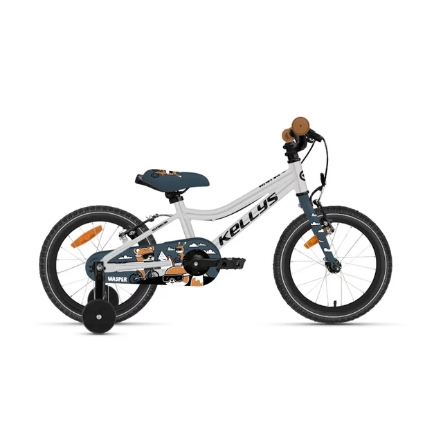 Detský bicykel KELLYS Wasper Neo 16" 10.0 - Silver Grey - Silver Grey