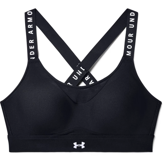 Dámska podprsenka Under Armour Infinity High Bra - Black - Black