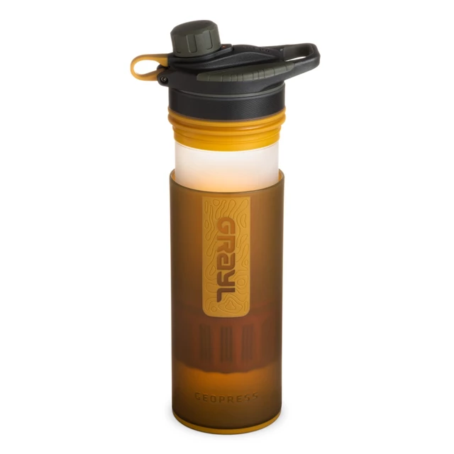 Filtračná fľaša Grayl Geopress Purifier - Camo Black