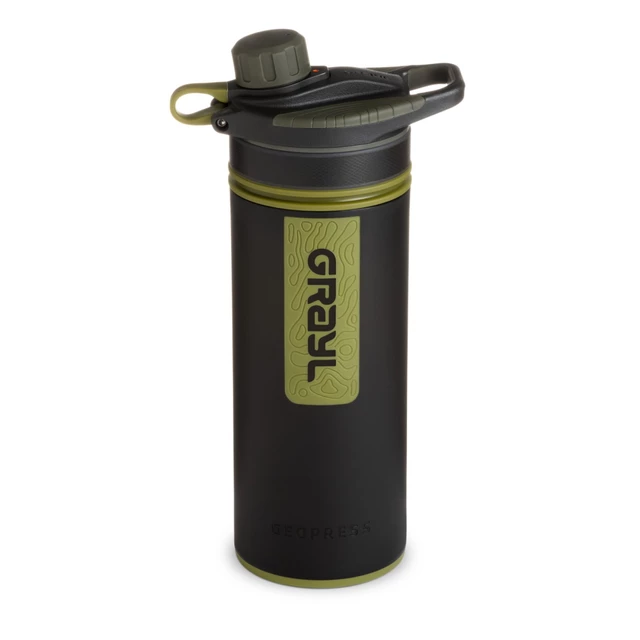 Filtračná fľaša Grayl Geopress Purifier - Camo Black - Camo Black