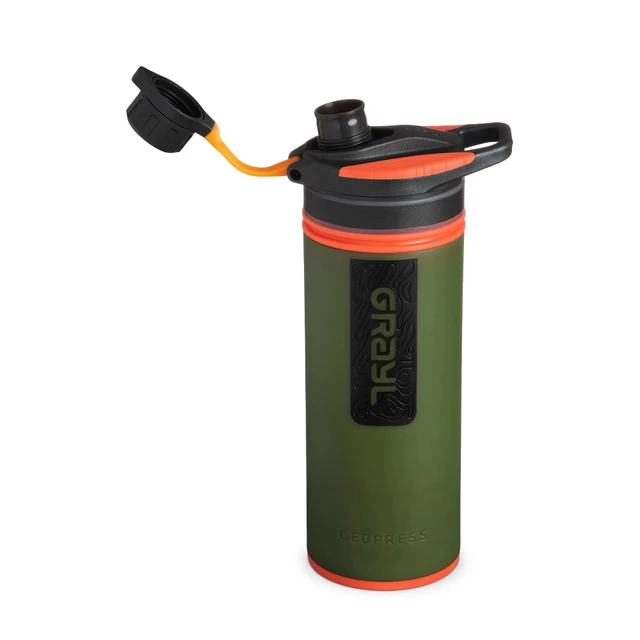 Filtračná fľaša Grayl Geopress Purifier - Camo Black