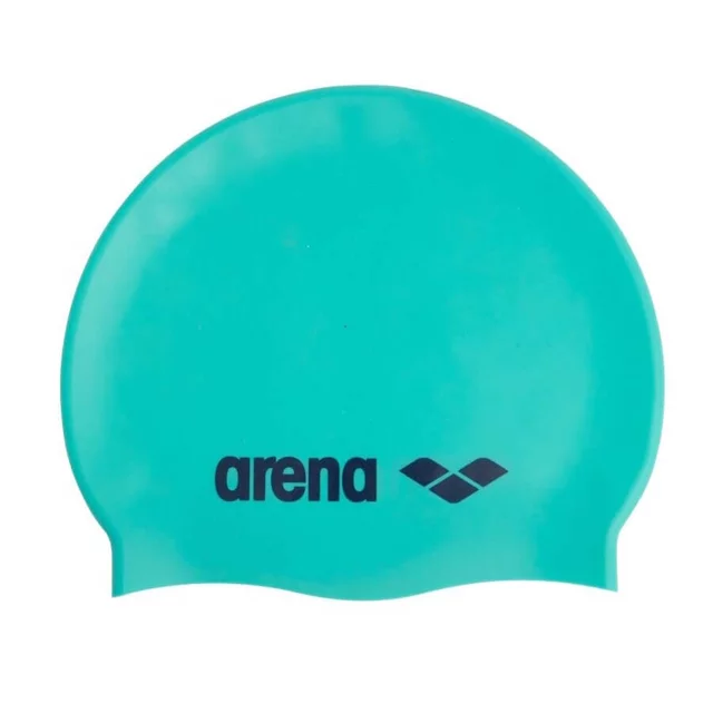 Plavecká čapica Arena Classic Silicone - fluo zelená - tyrkysová
