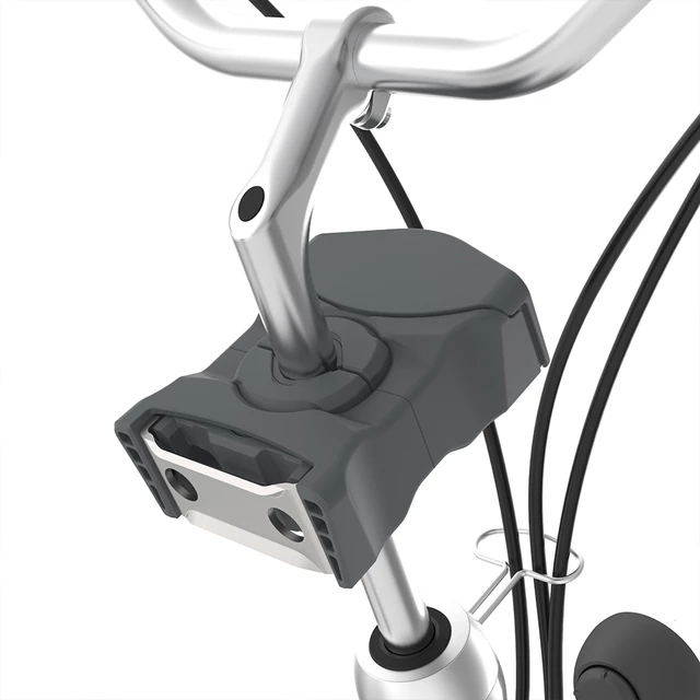 Predná sedačka na bicykel s upínacím adaptérom Urban Iki - Bincho čierna/Bincho čierna