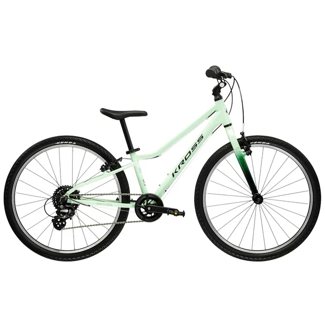 Detský bicykel Kross Liftie 24" - model 2026 - fialová/meď/lesk - mätová / čierna / lesk