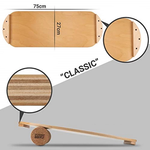 Balančná doska BoarderKING Classic - žltá