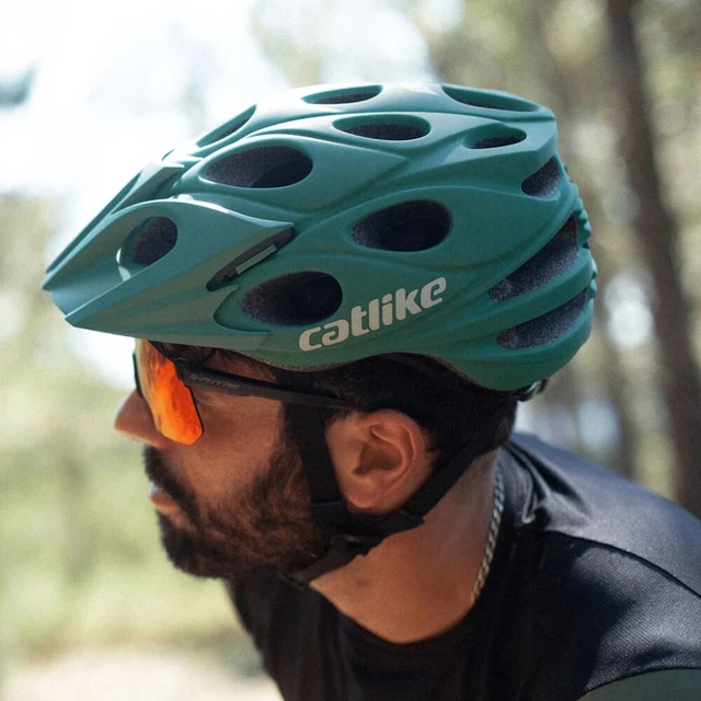 Cyklo prilba CATLIKE Leaf - svetlo šedá