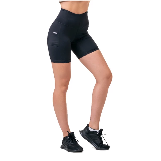 Dámske šortky Nebbia Fit & Smart 575 - Old Rose - Black
