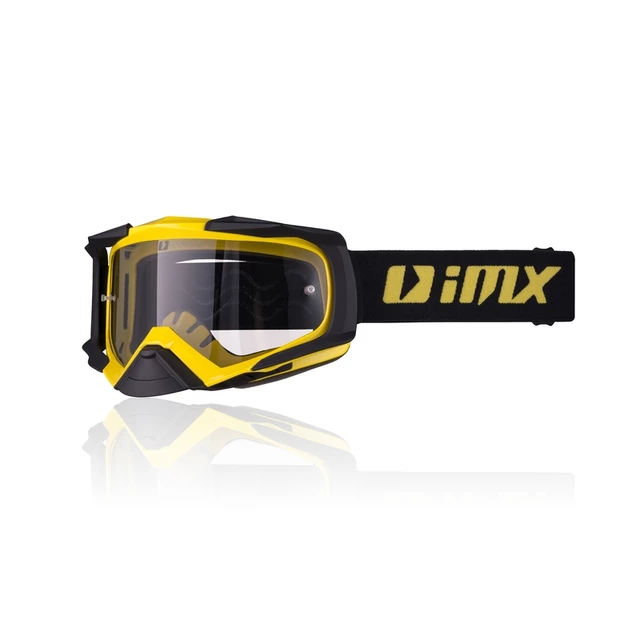 Motokrosové okuliare iMX Dust - Yellow-Black Matt